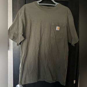 Carhartt Men's Short Sleeve Tee in Olive